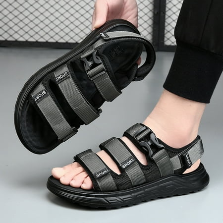 Sandals Men‘s Summer 2024 New Outdoor Sports Waterproof Korean Style All-match Casual Non-slip Youth Beach Shoes
Sandals Men‘s Summer 2024 New Outdoor Sports Waterproof Korean Style All-match Casual Non-slip Youth Beach Shoes