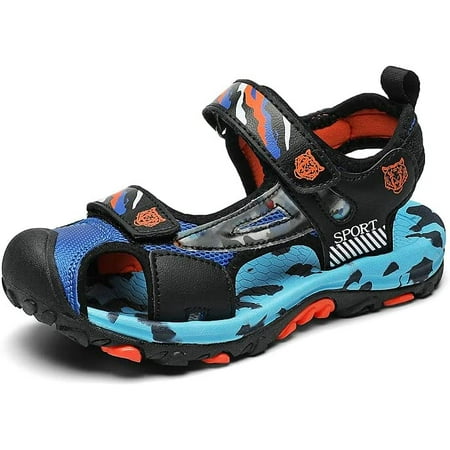 KAQ Boys Sandals Closed Toe Athletic Sports Summer Sandals Little Kid Leather Sandals Outdoor Casual Water Shoes
KAQ Boys Sandals Closed Toe Athletic Sports Summer Sandals Little Kid Leather Sandals Outdoor Casual Water Shoes