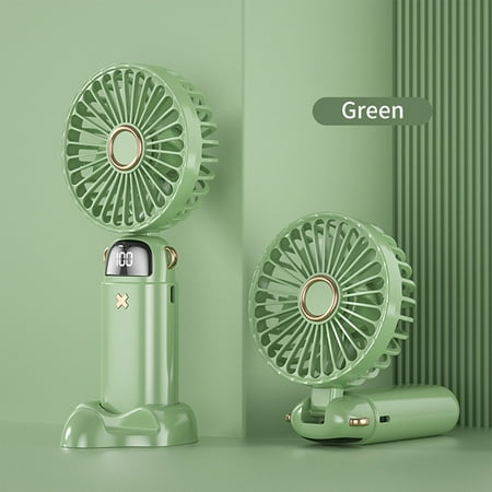 Ovzne USB Handheld Fan Mini Portable Student Small Fan Digital Display Folding Aromatherapy Small Electric Fan for Home Office Car Outdoor Travel Green
Ovzne USB Handheld Fan Mini Portable Student Small Fan Digital Display Folding Aromatherapy Small Electric Fan for Home Office Car Outdoor Travel Green