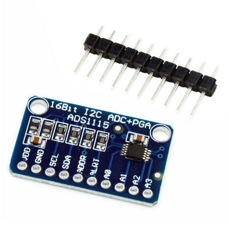 ADS1115 4 Channel 16 Bit I2C Module with Pro Gain Amplifier for Rpi