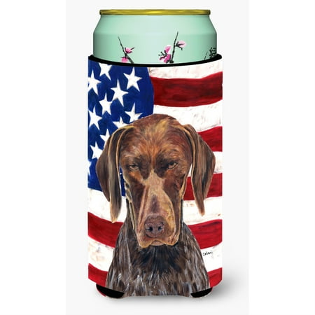USA American Flag with German Shorthaired Pointer Tall Boy Beverage Insulator Beverage Insulator Hugger
USA American Flag with German Shorthaired Pointer Tall Boy Beverage Insulator Beverage Insulator Hugger