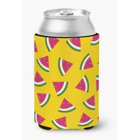 Watermelon on Yellow Can or Bottle Hugger