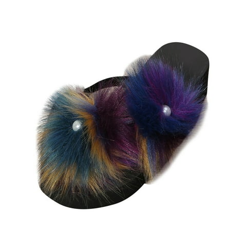 GNEIKDEING Women s Summer Feather Rhinestones Non Slip Home Bathroom Slip On Wedge Beach Open Toe Breathable Sandals Flip Flops Shoes Gift on Clearance
GNEIKDEING Women s Summer Feather Rhinestones Non Slip Home Bathroom Slip On Wedge Beach Open Toe Breathable Sandals Flip Flops Shoes Gift on Clearance