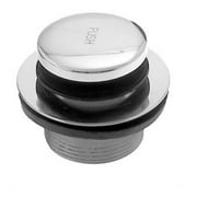 WestBrass D3323 Stainless Steel Tip Toe 1-3/8 in. NPSM Fine Thread Bath Drain