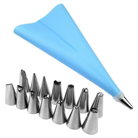 Icing Piping Cream Pastry Bag Stainless Steel Nozzle Pastry Tips Converter DIY Cake Decorating Tools
Icing Piping Cream Pastry Bag Stainless Steel Nozzle Pastry Tips Converter DIY Cake Decorating Tools