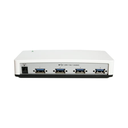 Coolgear 4 Port USB 3.1 Gen1 Isolated Hub with 15KV ESD Surge Protection