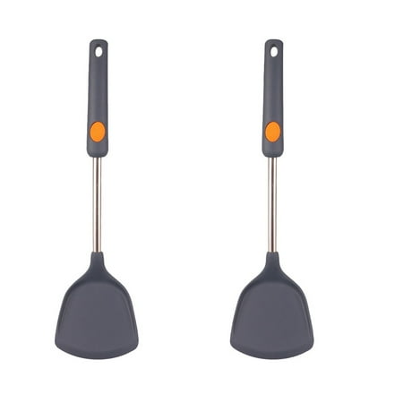 BESTONZON 2pcs Non-stick Silicone Spatula Multi-function Cooking Spatula Portable Frying Spatula
BESTONZON 2pcs Non-stick Silicone Spatula Multi-function Cooking Spatula Portable Frying Spatula
