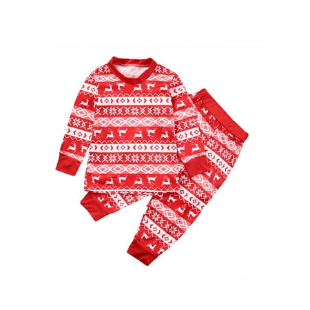 RUEWEY Christmas Snowflake Elk Print Family Pajamas Set Mom Dad Children Homewear
RUEWEY Christmas Snowflake Elk Print Family Pajamas Set Mom Dad Children Homewear