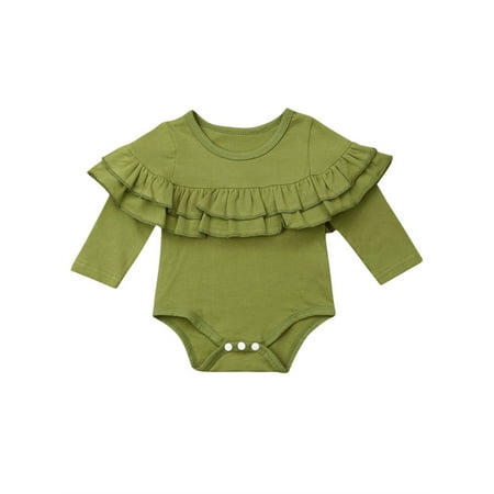 Inevnen Newborn Baby Boys Girls Summer Clothes Romper Bodysuit Solid Color Long Sleeve Jumpsuit
Inevnen Newborn Baby Boys Girls Summer Clothes Romper Bodysuit Solid Color Long Sleeve Jumpsuit