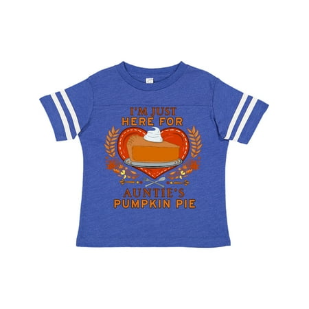 Inktastic I m Just Here for Auntie s Pumpkin Pie with Hearts Gift Toddler Boy or Toddler Girl T-Shirt
Inktastic I m Just Here for Auntie s Pumpkin Pie with Hearts Gift Toddler Boy or Toddler Girl T-Shirt