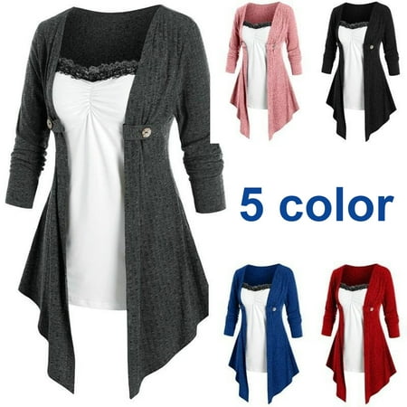 Yinreli Ladies Blouse Square Collar Comfortable Commute Women Fake Two Piece Spring Blouse for Date
Yinreli Ladies Blouse Square Collar Comfortable Commute Women Fake Two Piece Spring Blouse for Date