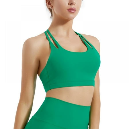 Xmarks Sports Bra for Women Padded Medium Support Criss Cross Strappy Bras Seamless High Impact Yoga Exercise Athletic Bras
Xmarks Sports Bra for Women Padded Medium Support Criss Cross Strappy Bras Seamless High Impact Yoga Exercise Athletic Bras