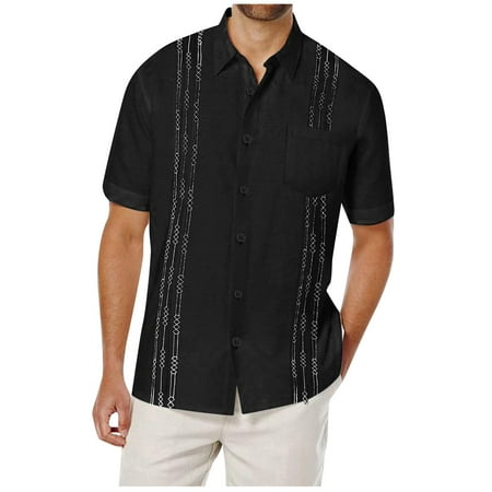 TKing Fashion Mens Shirts Casual Lapel Beach Holiday Wear Fashion Shirt Hawaiian Short-Sleeved Shirt Shirts For Men(Black XXL)
TKing Fashion Mens Shirts Casual Lapel Beach Holiday Wear Fashion Shirt Hawaiian Short-Sleeved Shirt Shirts For Men(Black XXL)