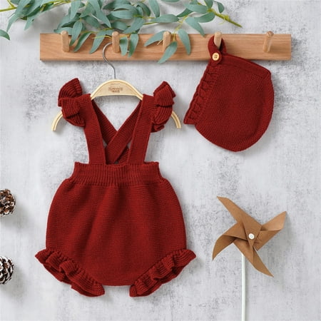 kpoplk Boys Christmas Sweater Girls Strap Solid Knitted Ruffles Sweater Baby Jumpsuit Toddler Christmas Sweater(Red)
kpoplk Boys Christmas Sweater Girls Strap Solid Knitted Ruffles Sweater Baby Jumpsuit Toddler Christmas Sweater(Red)
