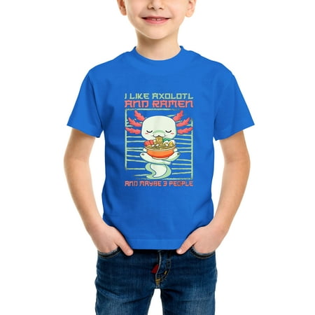 Envmenst Boys Short Sleeve T-Shirt I Like Axolotl And Ramen Kawaii Ramen Japanese Noodle Graphic Kids Girls Cotton Tee Unisex Top
Envmenst Boys Short Sleeve T-Shirt I Like Axolotl And Ramen Kawaii Ramen Japanese Noodle Graphic Kids Girls Cotton Tee Unisex Top