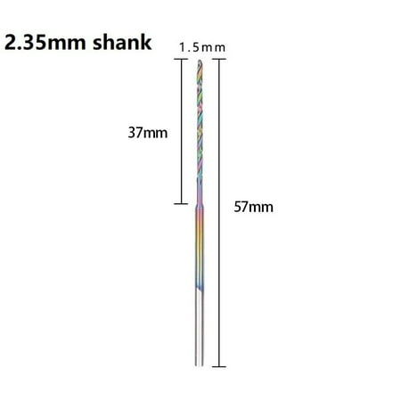 2.35MM Shank Quenched Drill Bit Auger-drill Head Amber Drilling Punch Needle
2.35MM Shank Quenched Drill Bit Auger-drill Head Amber Drilling Punch Needle