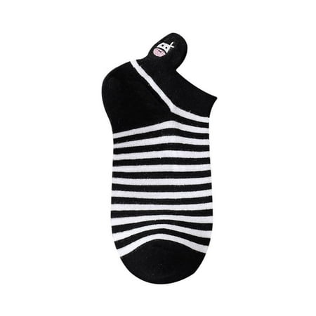 Casual Black White Cute Cartoon Super Thin Spring Summer Striped Cow Socks Ankle Short Socks Boat Socks Women s Socks 4
Casual Black White Cute Cartoon Super Thin Spring Summer Striped Cow Socks Ankle Short Socks Boat Socks Women s Socks 4