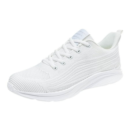 Cathalem Men Sports Shoes Fashion Summer New Pattern Simple Solid Mesh Breathable Comfortable Lace Up Shoes White 43
Cathalem Men Sports Shoes Fashion Summer New Pattern Simple Solid Mesh Breathable Comfortable Lace Up Shoes White 43