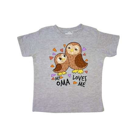 Inktastic My Oma Loves Me- cute owl family Gift Toddler Boy or Toddler Girl T-Shirt
Inktastic My Oma Loves Me- cute owl family Gift Toddler Boy or Toddler Girl T-Shirt