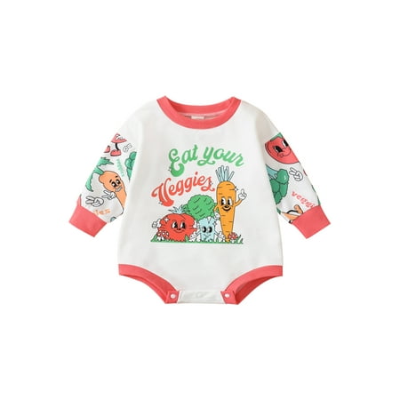 AMILIEe Fall Toddler Baby Girl Boy Romper Long Sleeve Round Neck Letters Print Casual Short Jumpsuit
AMILIEe Fall Toddler Baby Girl Boy Romper Long Sleeve Round Neck Letters Print Casual Short Jumpsuit