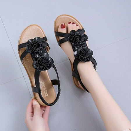 HIBRO Fashion Spring And Summer Women Sandals Boho Style Flower Flat Bottom Casual Beach Shoes
HIBRO Fashion Spring And Summer Women Sandals Boho Style Flower Flat Bottom Casual Beach Shoes