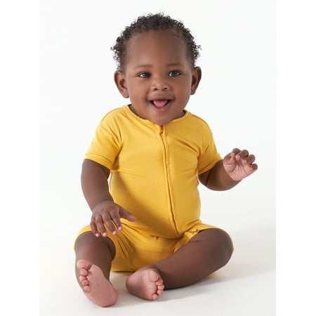 Gerber Unisex Baby Buttery Soft Short Sleeve Romper with Viscose Made from Eucalyptus Sizes 0/3M-18M
Gerber Unisex Baby Buttery Soft Short Sleeve Romper with Viscose Made from Eucalyptus Sizes 0/3M-18M