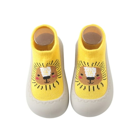 Daeful Infant Socks Soft Sole Sock Shoes First Walker Floor Slippers Casual Comfort Home Shoe House Slipper Yellow 7C
Daeful Infant Socks Soft Sole Sock Shoes First Walker Floor Slippers Casual Comfort Home Shoe House Slipper Yellow 7C