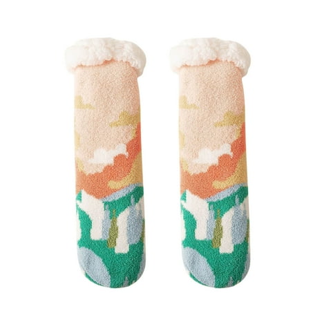 WOXINDA Women Winter Printing Velvet Thickened Coral Velvet Floor Cotton Socks Sleep Towel Socks Ski Socks Mens
WOXINDA Women Winter Printing Velvet Thickened Coral Velvet Floor Cotton Socks Sleep Towel Socks Ski Socks Mens