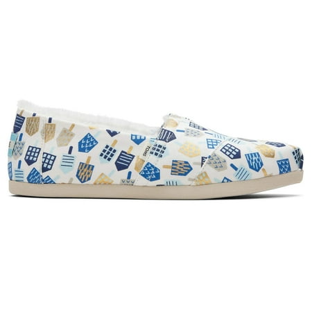TOMS Womens Alpargata Cozy Dreidel Graphic Slip On Flats Casual Shoes
TOMS Womens Alpargata Cozy Dreidel Graphic Slip On Flats Casual Shoes