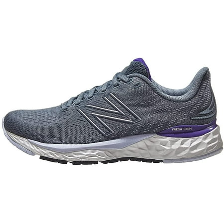 New Balance womens Fresh Foam 880v11 6.5 Ocean Grey/Deep Violet
