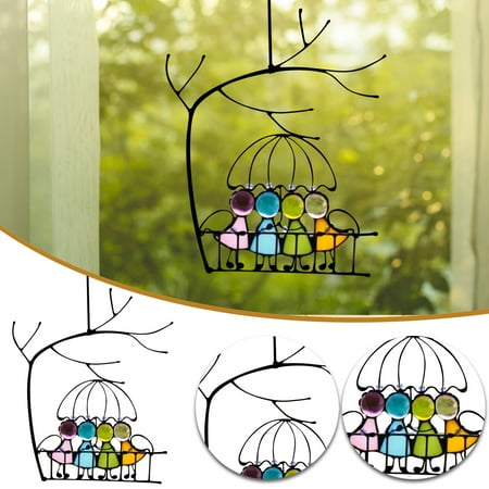 Colorful Art Window Pendant Angel Lovers Decoration Ceremony
Colorful Art Window Pendant Angel Lovers Decoration Ceremony