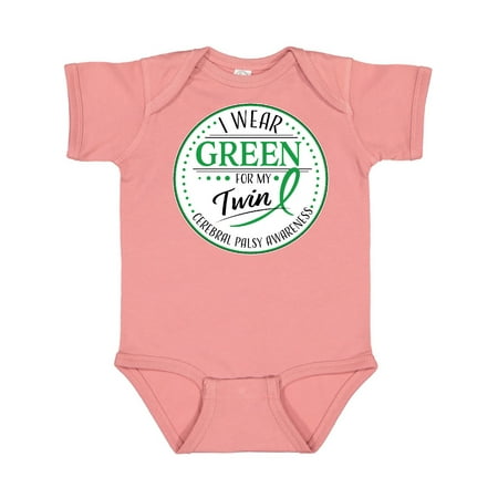 Inktastic I Wear Green for my Twin- Cerebral Palsy awareness Gift Baby Boy or Baby Girl Bodysuit
Inktastic I Wear Green for my Twin- Cerebral Palsy awareness Gift Baby Boy or Baby Girl Bodysuit