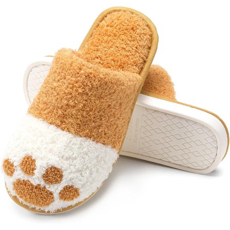 Cute Animal Slippers for Women Soft Plush Cat Paw House Slippers with Cozy Memory Foam Slip-on Indoor Outdoor Slippers Creative Gifts for Women Men
Cute Animal Slippers for Women Soft Plush Cat Paw House Slippers with Cozy Memory Foam Slip-on Indoor Outdoor Slippers Creative Gifts for Women Men