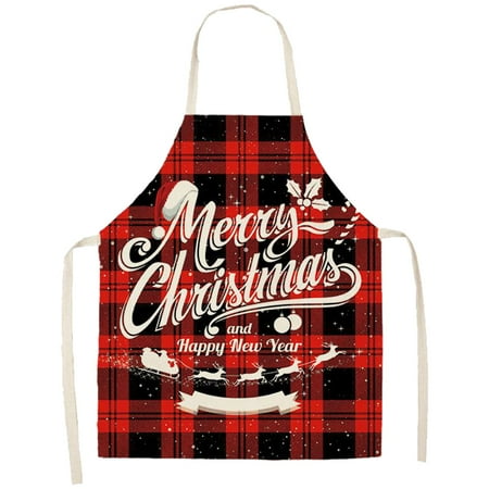Christmas Aprons for Women Merry Christmas Kitchen Chef Apron Black and Red Plaid Aprons Cooking/Baking/Grill/BBQ Linen Christmas Apron for Men & Adults 5 Different Styles
Christmas Aprons for Women Merry Christmas Kitchen Chef Apron Black and Red Plaid Aprons Cooking/Baking/Grill/BBQ Linen Christmas Apron for Men & Adults 5 Different Styles