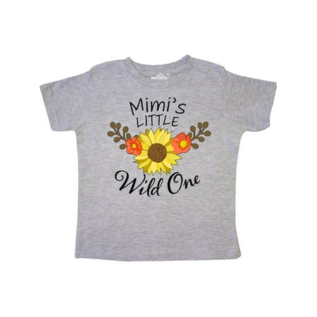 Inktastic Mimi s Little Wild 1 with Beautiful Sunflower Gift Toddler Boy or Toddler Girl T-Shirt
Inktastic Mimi s Little Wild 1 with Beautiful Sunflower Gift Toddler Boy or Toddler Girl T-Shirt