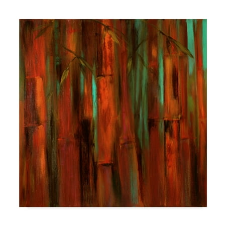 Trademark Fine Art 'Sunset Bamboo I' Canvas Art by Suzanne Wilkins