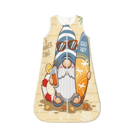 Fotbe Hello Summer Cute Gnome Pattern Sleep Sack - Baby Wearable Blanket with Zipper Extra Soft Cotton Sleeveless Sleeping Bag for Infants-Small
Fotbe Hello Summer Cute Gnome Pattern Sleep Sack - Baby Wearable Blanket with Zipper Extra Soft Cotton Sleeveless Sleeping Bag for Infants-Small