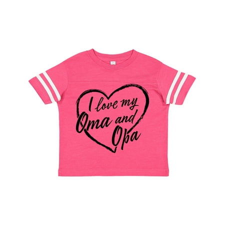 Inktastic I Love My Oma and Opa in Black Chalk Heart Gift Toddler Boy or Toddler Girl T-Shirt
Inktastic I Love My Oma and Opa in Black Chalk Heart Gift Toddler Boy or Toddler Girl T-Shirt