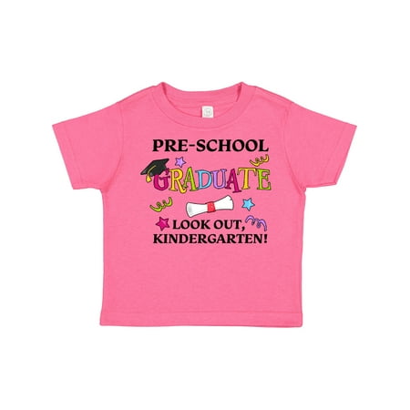 Inktastic Pre-School Graduate Look Out Kindergarten! Gift Toddler Boy or Toddler Girl T-Shirt
Inktastic Pre-School Graduate Look Out Kindergarten! Gift Toddler Boy or Toddler Girl T-Shirt