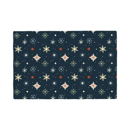 Placemats Set of 4 Christmas Snowflakes1 Place mats for Dining Table Indoor/Outdoor Cute Heat Resistant Washable Table Mats(18 x 12 )
Placemats Set of 4 Christmas Snowflakes1 Place mats for Dining Table Indoor/Outdoor Cute Heat Resistant Washable Table Mats(18 x 12 )