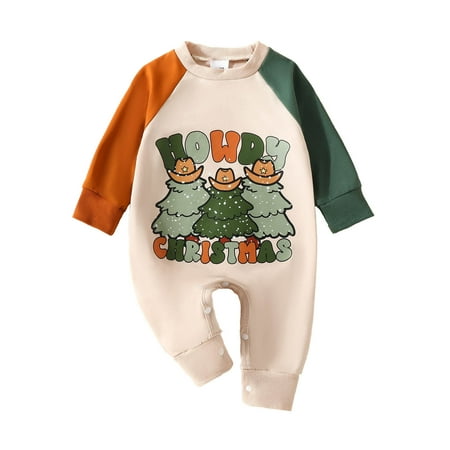 Baby Girl Rompers 0-3 Months Girls Long Sleeve Christmas Letter Prints Romper Jumpsuit Clothes
Baby Girl Rompers 0-3 Months Girls Long Sleeve Christmas Letter Prints Romper Jumpsuit Clothes