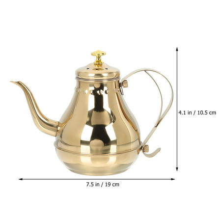 Stainless Steel Tea Kettle Large Capacity Tea Pot Tea Pot Milk Tea Pot with Strainer
Stainless Steel Tea Kettle Large Capacity Tea Pot Tea Pot Milk Tea Pot with Strainer