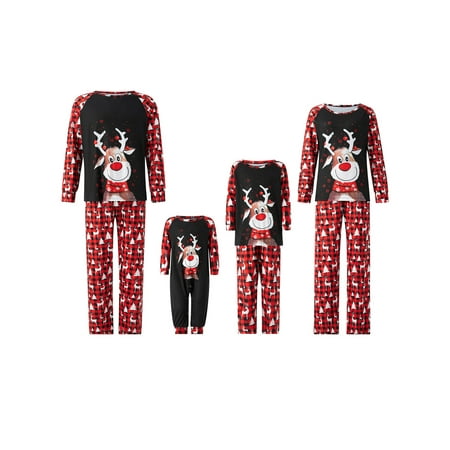 Huakaishijie Christmas Family Matching Pajamas Set PJs Xmas Nightwear Sleepwear for Couples Dog and Owner
Huakaishijie Christmas Family Matching Pajamas Set PJs Xmas Nightwear Sleepwear for Couples Dog and Owner