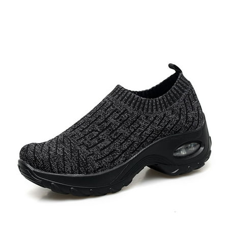 CYMMPU Women s Wedges Shoes Clearance Cushioned Sports Shoes Middle-aged And Elderly Mother Shoes Slope Heel Casual Sports Shoes
CYMMPU Women s Wedges Shoes Clearance Cushioned Sports Shoes Middle-aged And Elderly Mother Shoes Slope Heel Casual Sports Shoes