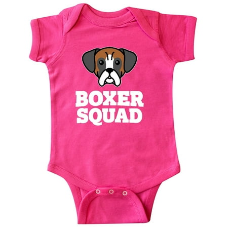 Inktastic Dog Boxer Squad Gift Baby Boy or Baby Girl Bodysuit