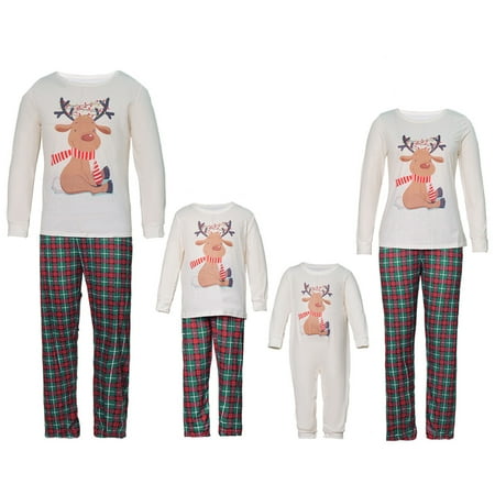 On Clearance YYDGH Christmas Pajamas for Family 2022 Cute Reindeer Print Family Christmas Pjs Matching Sets Xmas Holiday Sleepwear Set Deer Print Top Plaid Pants Xmas Loungewear
On Clearance YYDGH Christmas Pajamas for Family 2022 Cute Reindeer Print Family Christmas Pjs Matching Sets Xmas Holiday Sleepwear Set Deer Print Top Plaid Pants Xmas Loungewear