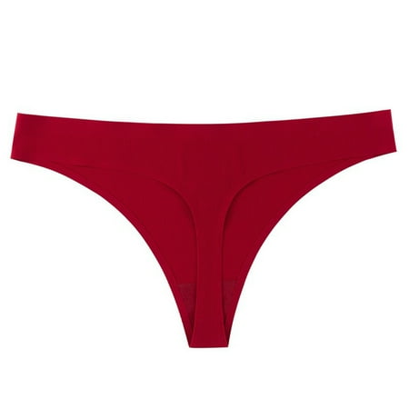 Knosfe Women s Panties Ice silk Underwear Seamless Sexy Low Waist Stretch Soft Thong
Knosfe Women s Panties Ice silk Underwear Seamless Sexy Low Waist Stretch Soft Thong