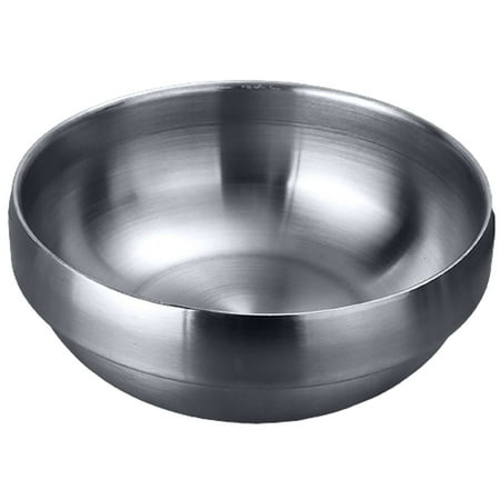 Meizhencang Stainless Steel Heat Insulated Round Rice Soup Bowl Kitchen Dining Tableware
Meizhencang Stainless Steel Heat Insulated Round Rice Soup Bowl Kitchen Dining Tableware