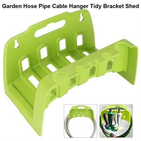 

Room Decor Hanger Tidy Hose - Mounted Cable Holder Fence Wall Pipe Bracket Garden Rack Decoration & Hangs