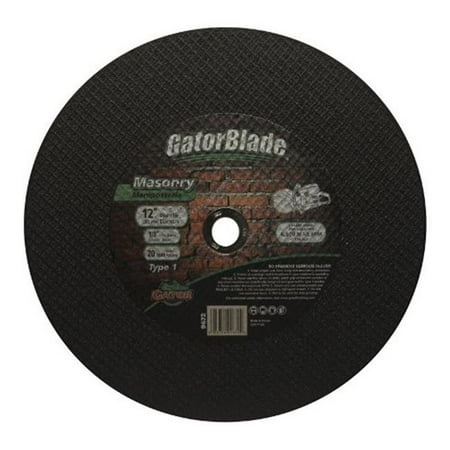 Gator Grit 9672 12 in. Masonry Cut-Off Blade